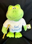 Kelli Plush Feel Better Frog Stuffed Animal Battery Operated Music/dance. Fixed Price $12.99.