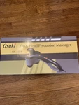 Osaki OS-606K Dual Head Percussion Hand Held Back Body Arm Shoulder Massager. Fixed Price $30.00.