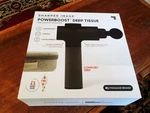 Sharper Image Powerboost Deep Tissue Percussion Massager - Black/charcoal New*. Fixed Price $39.00.