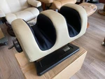 Human Touch Ijoy Ottoman 2.0 Foot Calf Feet Faux Leather Vinyl Massager. Fixed Price $179.95.