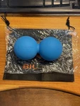 5 Billion Fitness Peanut Massage Ball Double Lacrosse Blue-hard. Fixed Price $9.99.