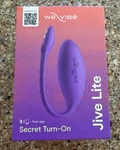 We-vibe Wevibe Jive Lite Secret Turn On Factory Sealed!. Fixed Price $59.00.