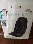 Conair Massage Heated Body Seat Cushion, Lay Down, Pain Back Legs Neck Shoulders. Fixed Price $40.00.