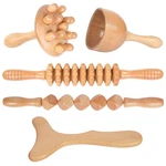 Komogir Wood Therapy Massage Tools 5-IN-1 17.3 X 6.3 4 Inch, KIT03-5. Fixed Price $42.29.