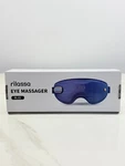 Sharper Image Real Touch Eye Mask Massager Hot Cold Bluetooth. Fixed Price $29.99.