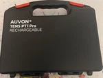 Auvon Tens PT1 Pro Rechargeable 2-CHANNEL Handheld Kit Case Pads. Fixed Price $15.00.