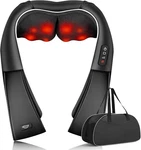 Shiatsu Back And Neck Massager With Heat, Deep Tissue 3D Kneading Pillow. Fixed Price $74.99.