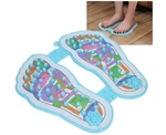Brookstone Reflexology Foot Massage Plate Reduces Tension Relieves Pain Nib. Fixed Price $13.99.