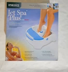Homedics Jet Spa Plus W/heat Action Footbath With Pedicure Center BL-300. Fixed Price $39.99.