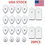 20 X Electrode Pads Large Snap Replacement Tens Pulse Massager. Fixed Price $9.99.