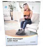 Coococo 24 Watts 12 Volts Foot Massager With Heat And Timer - Black. Fixed Price $11.25.