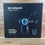 Reathlete DEEP4S Black Therapy Device Handheld Massage Gun Original Box. Fixed Price $41.75.