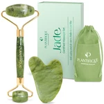 Plantifique Jade Roller & Gua Sha Set Real Facial Tools For Skin Green. Fixed Price $33.05.