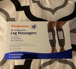 New Walgreens Therapeutic Air Compression Leg Massagers Sealed. Fixed Price $35.00.