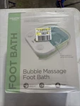 Equate Toe Touch Control Bubble Massage Foot Bath. Fixed Price $20.00.