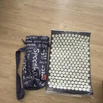 Spoonk Acupressure Mat Dark Blue Cotton Foam Portable With Carry Bag. Fixed Price $26.00.