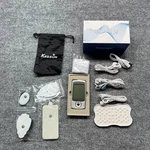 Tens Unit Muscle Stimulator 16 Modes Dual Channel Massager With 8 Pads + Bag. Fixed Price $24.99.