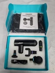Homedics Active Fit Compact Percussion Body Massage Gun, Cordless, Heat, New!. Fixed Price $39.99.