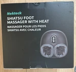 Nekteck Shiatsu Foot Massager Machine Black (NK-FM-0301-GY-SP). Fixed Price $45.00.