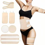 6PCS Castor Oil Pack Wrap Women Reusable Organic Cotton Kit Promote Blood. Fixed Price $17.84.