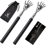 2-PACK Skeleton Hand Back Scratcher Portable Extendable Telescopic Ghost.... Fixed Price $21.99.