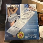 New 2002 Conair Thermal Spa Bath Mat MBTS3W Complete Working Instructions. Fixed Price $57.77.