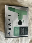 Iconic Fitness Percussion Muscle Massager, 5 Head Attachments. Fixed Price $45.00.