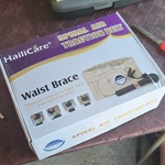 Hailicare Spinal Air Traction Waist Brace HCB02 Beige Fcc Fda 29-49IN. Fixed Price $25.00.