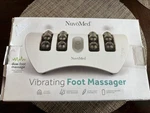 Nuvomed Vibrating Foot Massager Dual Rollers Shiatsu Cordless Portable. Fixed Price $22.00.