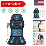 Foldable Heated Massage Chair Pad - 9 Modes Stress Relief & Fatigue Comfort. Fixed Price $99.58.