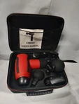 EM005 - EM006 Professional Deep Vibrating Tissue Fascia Massage Gun W/case (red. Fixed Price $56.99.