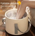 Foldable Foot Spa Bath Tub Portable Soak Basin Heat Retention Massage Bucket. Fixed Price $12.99.