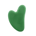 Ina Beauty Large Gua Sha Heart Natural Jade Stone For Face Lift, Green. Fixed Price $30.69.