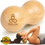Cozlow Peanut Ball Massage Roller, Wood Therapy, Deep Tissue. Fixed Price $20.00.