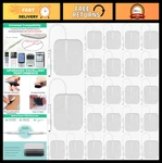24PCS 2X2 Tens Unit Replacement Pads Self-adhesive Electrodes, Latex-free, Pai. Fixed Price $35.99.