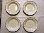 Vtg. Mikasa Garden Club Set Of Salad Bowls 8.25 Japan- EC400 Nice! #MT-2. Fixed Price $34.95.