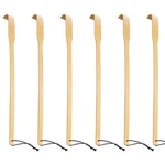 Renook Back Scratcher, 16.5IN Pack Of 6, Traditional Finger-like Bambo. Fixed Price $16.89.
