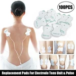 50/100PCS Electrode Pads Snap On Replacement For Tens Unit Therapy Massagersh Us. Fixed Price $9.95.