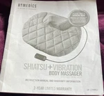 Homedics Shiatsu Vibrating Heated Body Massager Back Neck Purple SP-129HBGJ. Fixed Price $19.49.