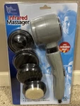 Health Solutions Infrared Massager MH-28 New Sealed 4 Attachments Ir Heat. Fixed Price $34.95.