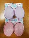 4 Pack: Conair Scalp Massager Shampoo Hair Brush Pink & Purple (9161) A2P5. Fixed Price $14.99.