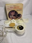 Vtg Sears Roebuck Deluxe 2-SPEED Massager Vibration, Deep Heat, & 6 Attachments.. Fixed Price $39.99.