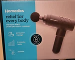 Homedics Therapist Select Prime Percussion Massager Rechargeable HHG-681A-2,NEW. Fixed Price $19.99.