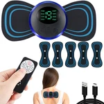Pulse Tens Unit Ems Massager Neck Back Full Body Pain Relief With Remote Control. Fixed Price $12.40.