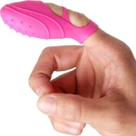Silicone Finger Massager Vibrating Pink Wireless Cordless Personal Compact Size!. Fixed Price $27.62.
