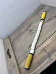 Stick Body Roller Massage Muscle Therapy Tool 21" Yellow Handle 11 Bead. Fixed Price $14.50.