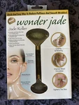 Wonder Jade Roller Face Massager 2-HEADED Stone Handheld Tool Anti-aging. Fixed Price $10.00.