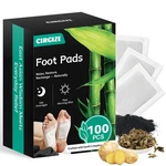 100-COUNT Foot Pads, Bamboo Vinegar & Ginger For Sleep Support, Str.... Fixed Price $38.30.
