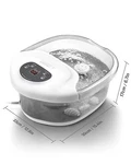 Curecure 3 In 1 Function Heated Foot Spa Massager Clear/grey. Fixed Price $60.00.