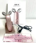Medicube Age-r Ems Derma Shot Face Device Pink With Cradle Stand Used. Fixed Price $159.49.
